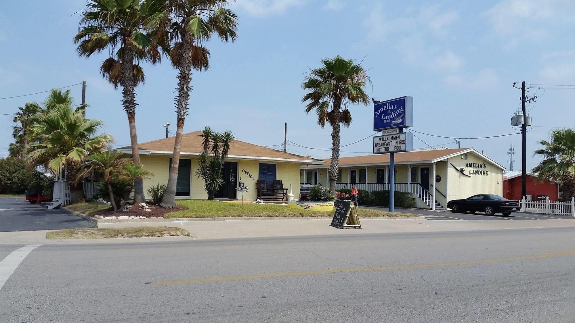 Amelia'S Landing Hotell Port Aransas Eksteriør bilde
